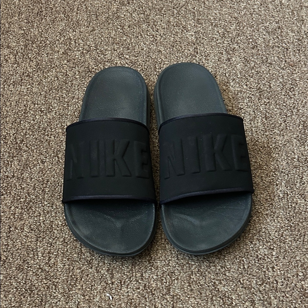 Nike Black Slide Sandals